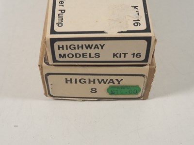 Lot 613 - HIGHWAY MODELS 1:76 scale unbuilt white metal...