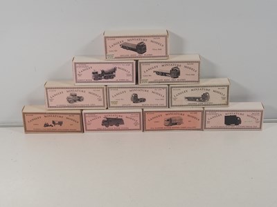 Lot 627 - LANGLEY MINIATURE MODELS - 1:76 scale unbuilt...