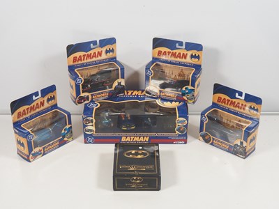 Lot 632 - CORGI - A group of Batman themed diecast...