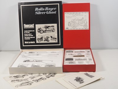 Lot 641 - WILLS FINECAST - pair of unbuilt white metal...