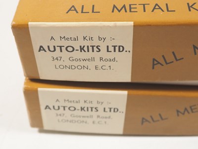 Lot 642 - AUTO-KIT - group of 1:24 scale unbuilt white...