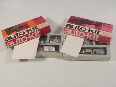 Lot 642 - AUTO-KIT - group of 1:24 scale unbuilt white...