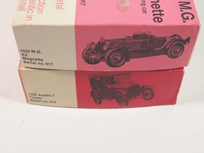 Lot 642 - AUTO-KIT - group of 1:24 scale unbuilt white...