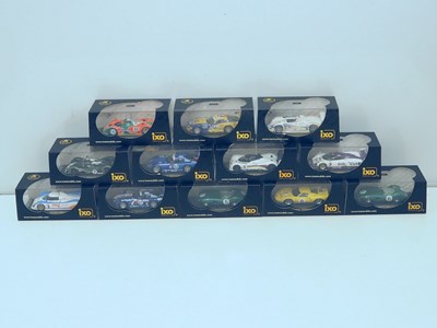 Lot 673 - IXO 1:43 scale diecast racing cars, including...