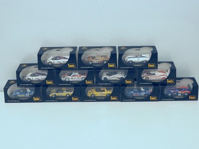 Lot 677 - IXO 1:43 scale diecast racing cars, including...