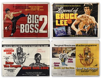 Lot 144 - BRUCE LEE - Film poster group comprising...