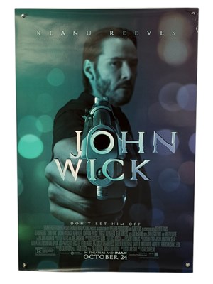 Lot 137 - JOHN WICK (2014) US one sheet, one of the most...