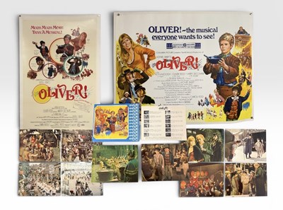 Lot 39 - OLIVER! (1968) A UK Quad film poster, post...