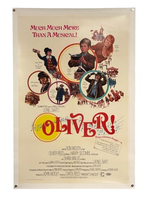 Lot 39 - OLIVER! (1968) A UK Quad film poster, post...
