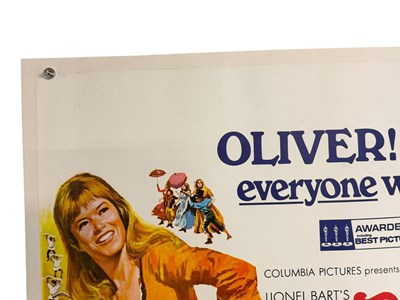 Lot 39 - OLIVER! (1968) A UK Quad film poster, post...