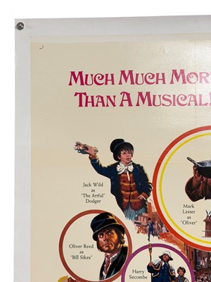 Lot 39 - OLIVER! (1968) A UK Quad film poster, post...