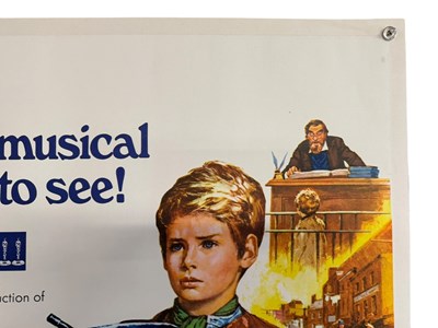 Lot 39 - OLIVER! (1968) A UK Quad film poster, post...
