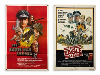 Lot 241 - THE EAGLE HAS LANDED (1977) US one sheet and...