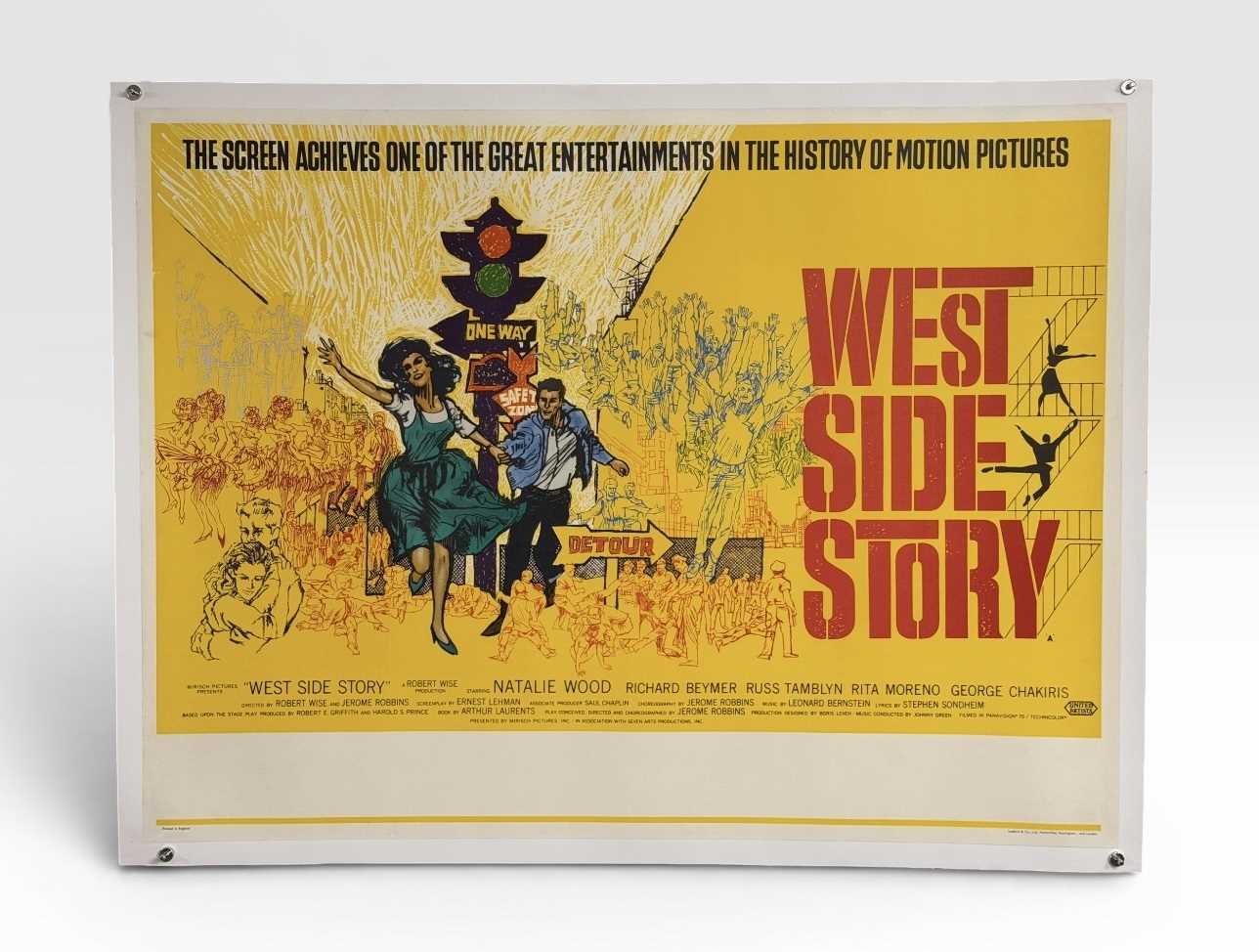 Lot 42 - WEST SIDE STORY (1961) UK Quad film poster,...