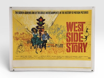 Lot 42 - WEST SIDE STORY (1961) UK Quad film poster,...