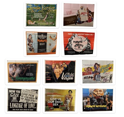 Lot 337 - A selection of Sexploitation film posters...