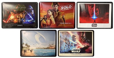 Lot 438 - STAR WARS DISNEY RELEASES film posters...