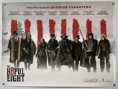Lot 226 - THE HATEFUL EIGHT (2015) UK Quad film poster...