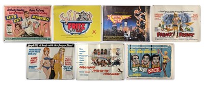 Lot 58 - VINTAGE COMEDY UK Quad posters - FREAKY FRIDAY...