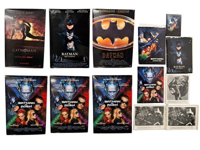 Lot 406 - BATMAN - A collection of movie posters, and...
