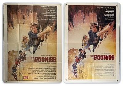 Lot 134 - THE GOONIES (1985) South African one sheet...