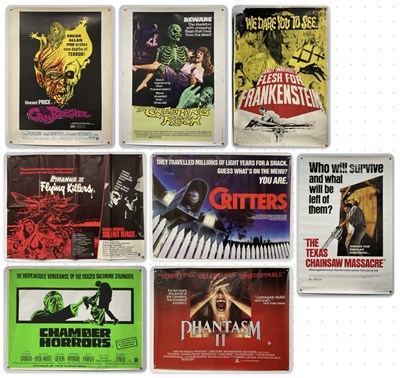 Lot 508 - A mixed selection of horror film posters...