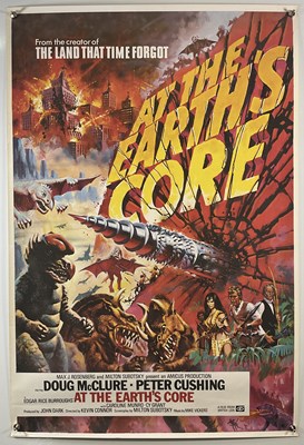 Lot 213 - AT THE EARTHS CORE (1976) UK one sheet,...