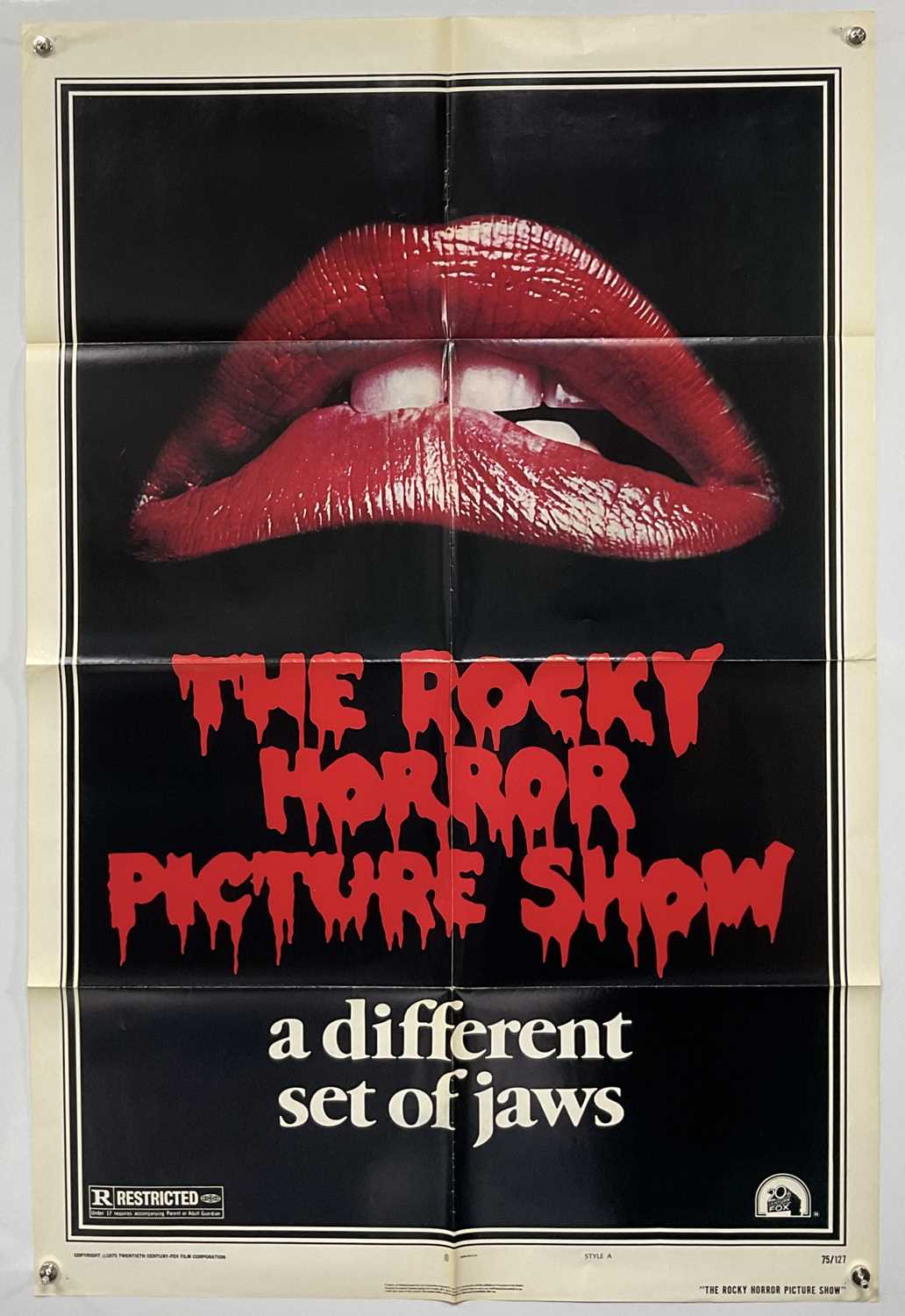 Lot 31 - THE ROCKY HORROR PICTURE SHOW (1975) US one...