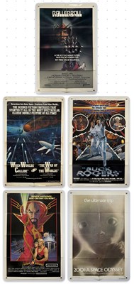 Lot 396 - A cluster of sci-fi US one sheet film posters...