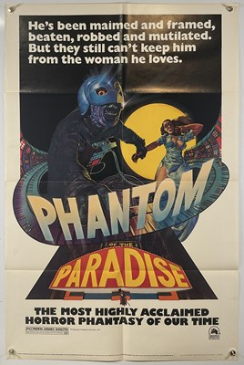 Lot 456 - THE PHANTOM OF PARADISE (1974) US one sheet,...