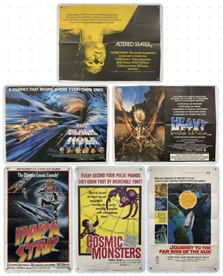 Lot 375 - A galaxy of sci-fi film posters comprising...