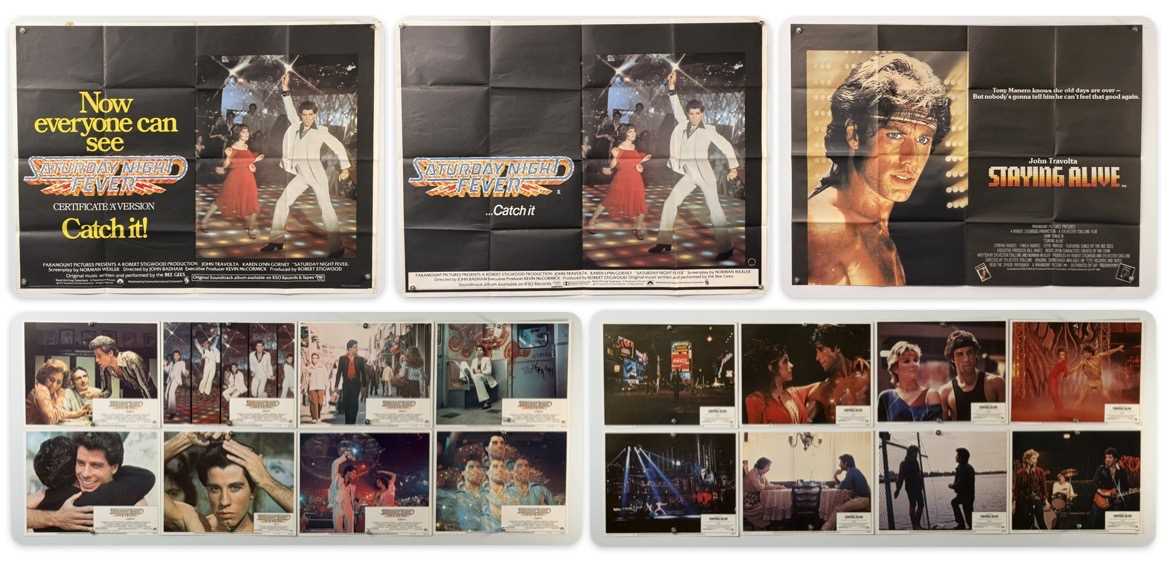 Lot 34 - JOHN TRAVOLTA FEVER LOT - SATURDAY NIGHT FEVER...