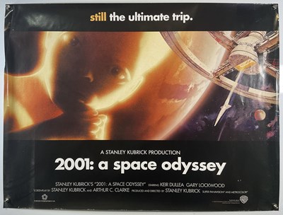 Lot 376 - 2001: A SPACE ODYSSEY (1968) UK Quad film...