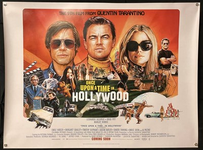 Lot 57 - ONCE UPON A TIME IN… HOLLYWOOD (2019) UK Quad...