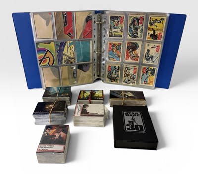 Lot 546 - A large quantity of mixed trading cards...