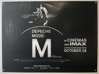 Lot 12 - DEPECHE MODE (2025) UK Quad film poster for...