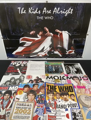 Lot 15 - THE WHO - A collection of mixed memorabilia...