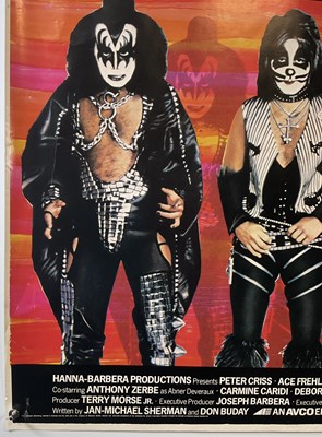 Lot 28 - KISS - ATTACK OF THE PHANTOMS (1979) UK Quad...
