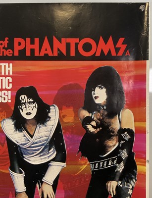 Lot 28 - KISS - ATTACK OF THE PHANTOMS (1979) UK Quad...