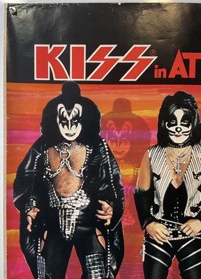 Lot 28 - KISS - ATTACK OF THE PHANTOMS (1979) UK Quad...