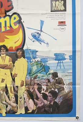 Lot 24 - SLADE IN FLAME (1974) UK Quad film poster, folded
