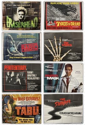 Lot 516 - A group of Horror UK Quad film posters...