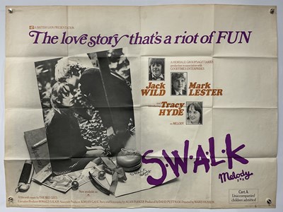 Lot 40 - A selection of Music related UK Quad film...