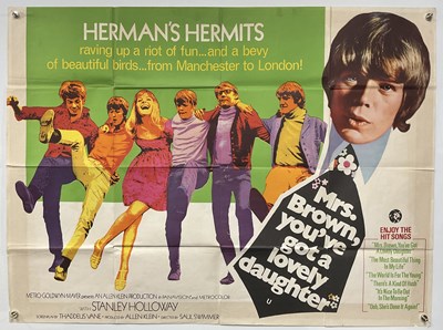 Lot 40 - A selection of Music related UK Quad film...