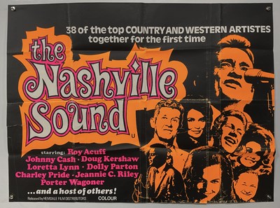 Lot 40 - A selection of Music related UK Quad film...