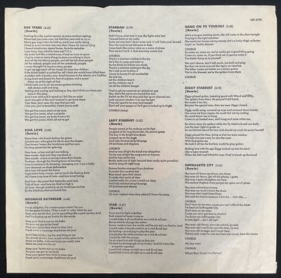 Lot 13 - DAVID BOWIE - ZIGGY STARDUST, early US...