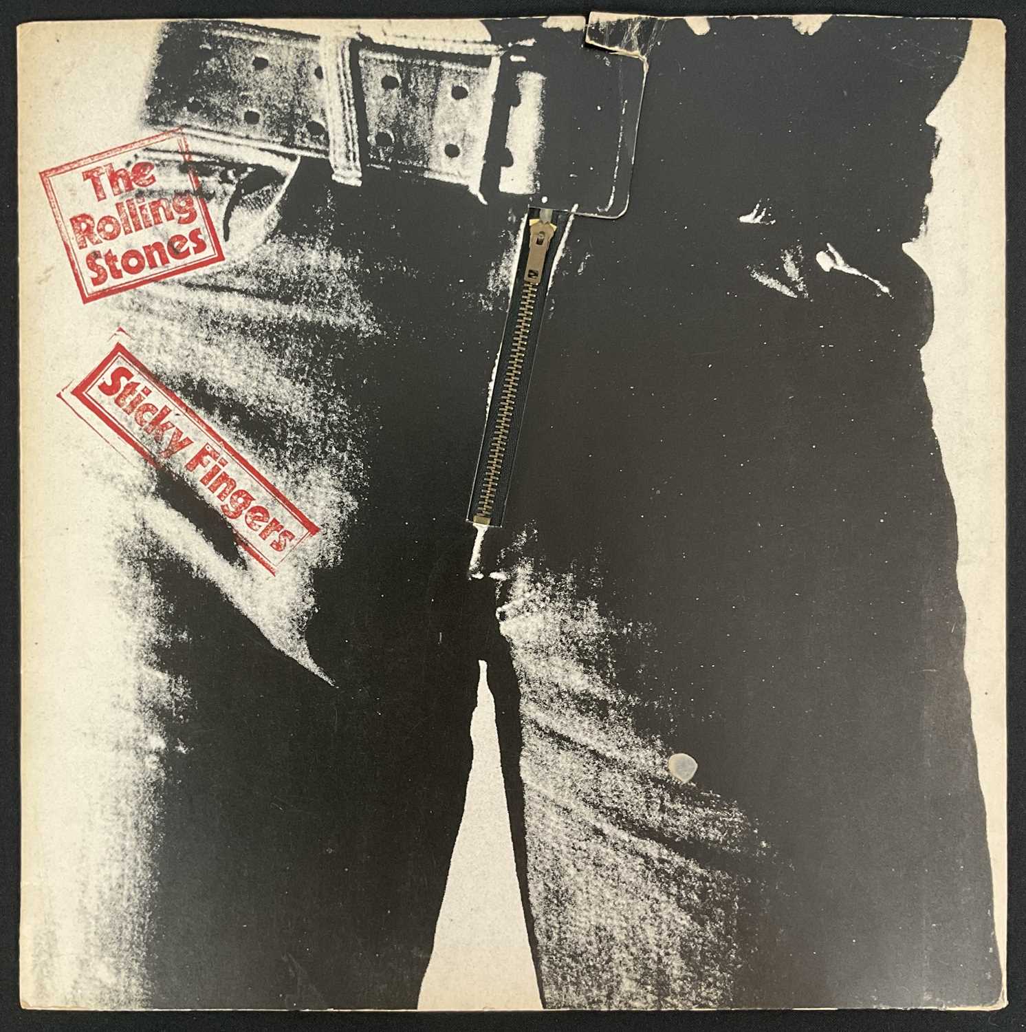 Lot 14 - THE ROLLING STONES - STICKY FINGERS (1971),...