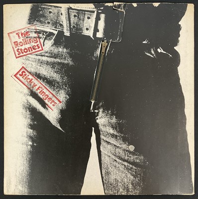 Lot 14 - THE ROLLING STONES - STICKY FINGERS (1971),...