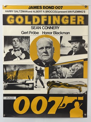 Lot 328 - GOLDFINGER (1964) Swiss film poster, 1970s...
