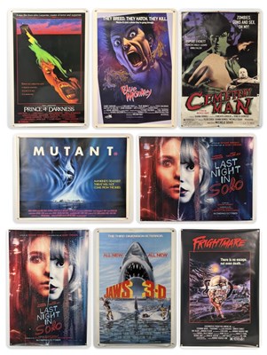 Lot 504 - A selection of Horror film posters PRINCE OF...